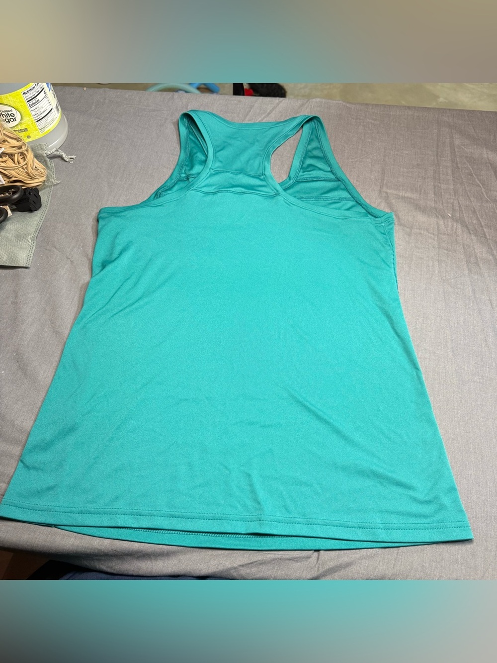 Under Armour Teal Racerback Performance Tank - Picture 3 of 5